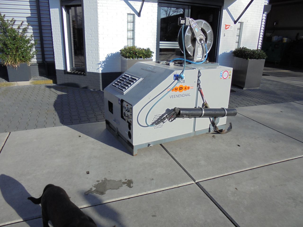 Empas onkruid koken,onkruidbestrijding