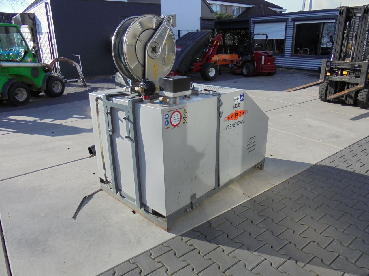 Empas onkruid koken,onkruidbestrijding