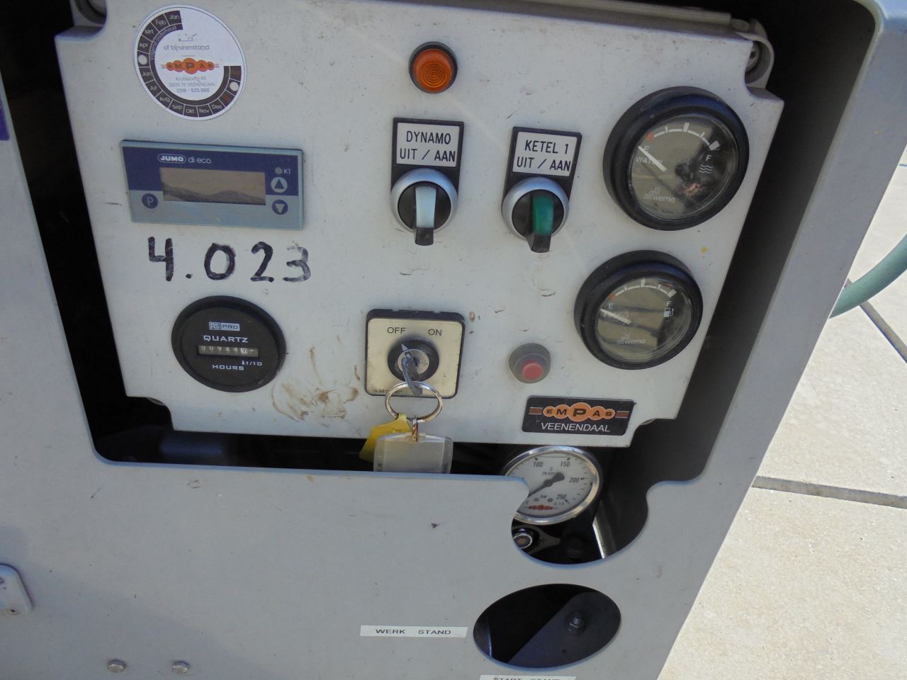 Empas onkruid koken,onkruidbestrijding