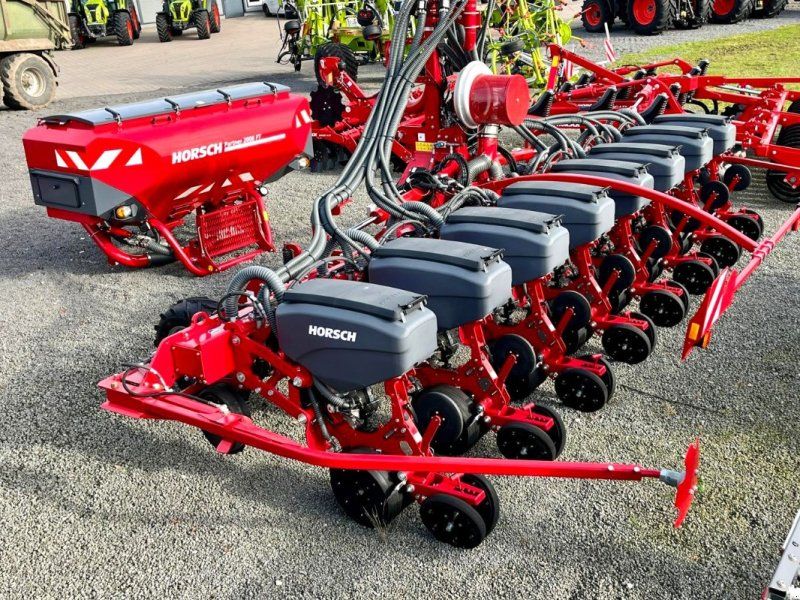 Horsch MAESTRO 8 RX, 8-reiher, Partner 2000 FT Fronttank, Mikrogranulat