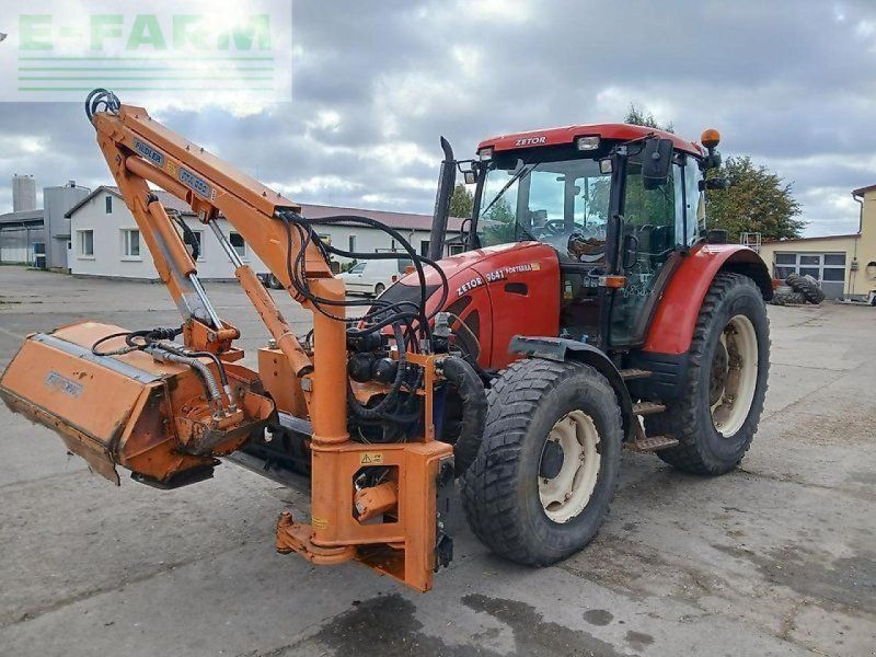 Zetor forterra 9641, erst 2972 std.  fiedler auslegemulcher