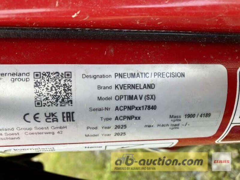 Kverneland OPTIMA V SX 6 REIHEN
