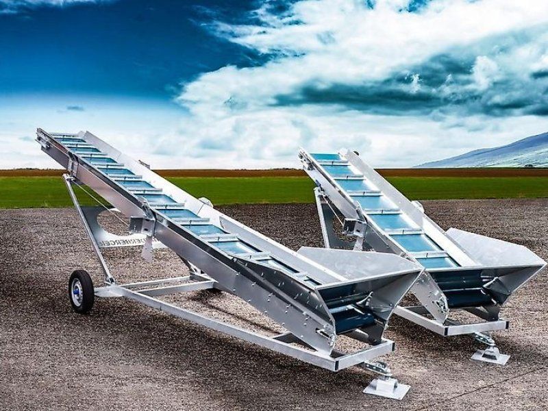 Binderberger Förderband Transportband Brennholzband Gurtförderer