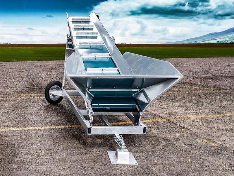 Binderberger Förderband Transportband Brennholzband Gurtförderer