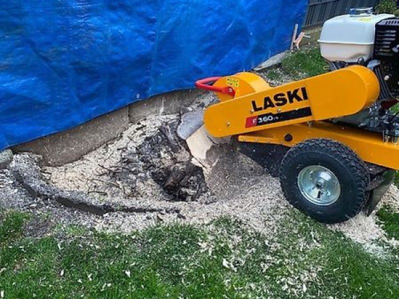 Laski F 360 Baumstumpffräse Wurzel Stockfräse Stubbenfräse Fräse