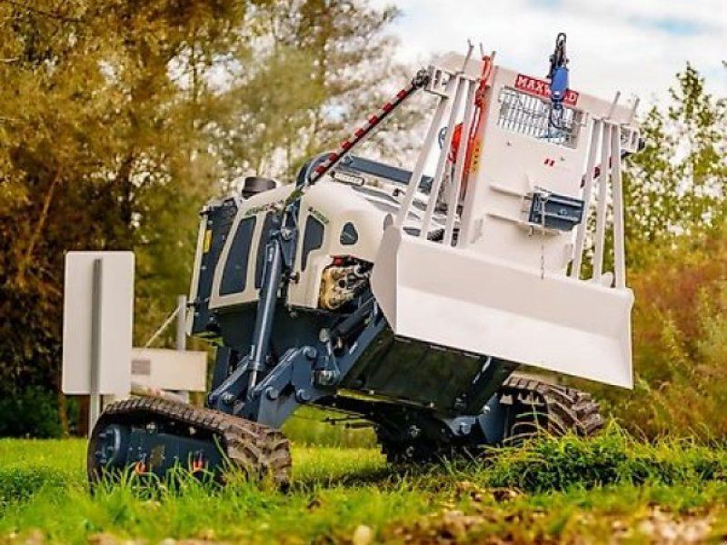 Hymach Funkraupe Mulchraupe Geräteträger Mähraupe Forstraupe