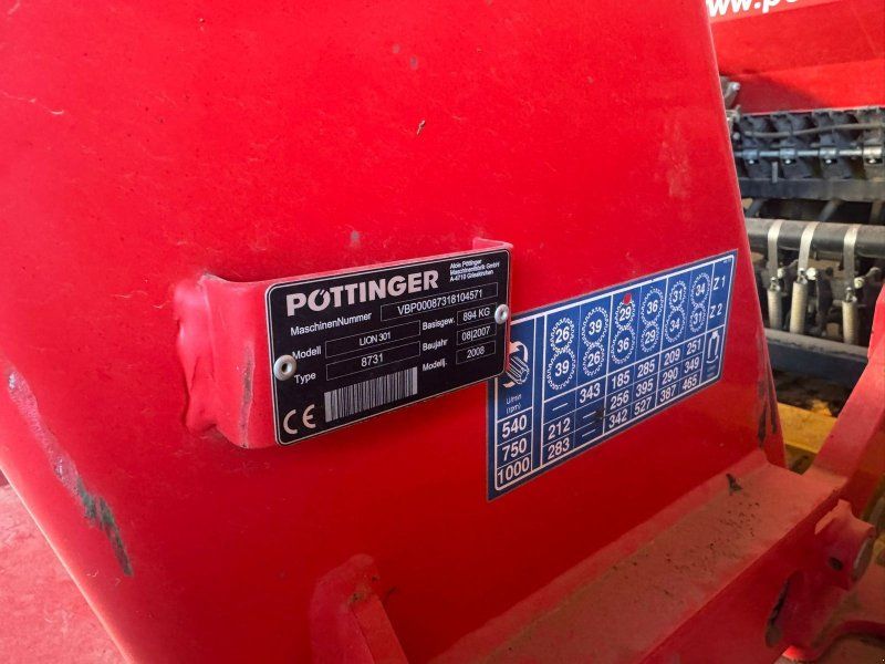 Pöttinger Lion 301 + Vitasem 3m