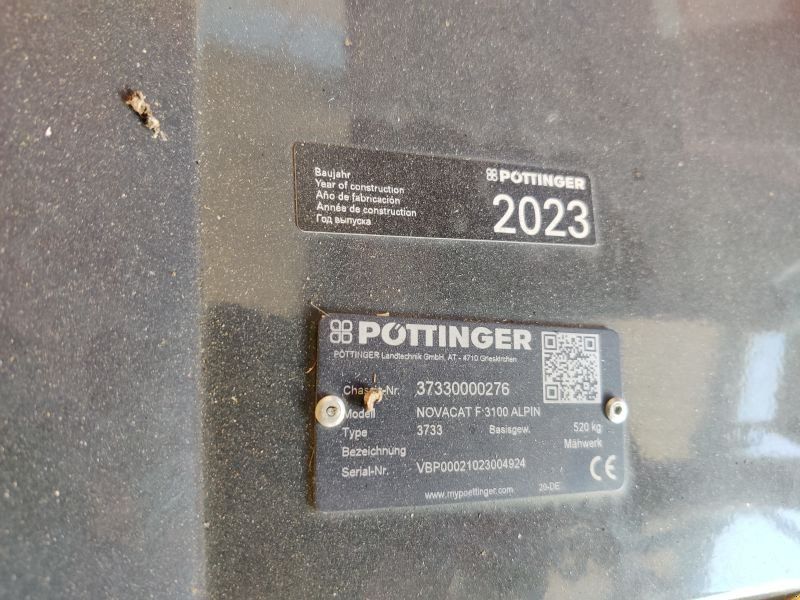 Pöttinger NOVACAT F 3100 ALPIN