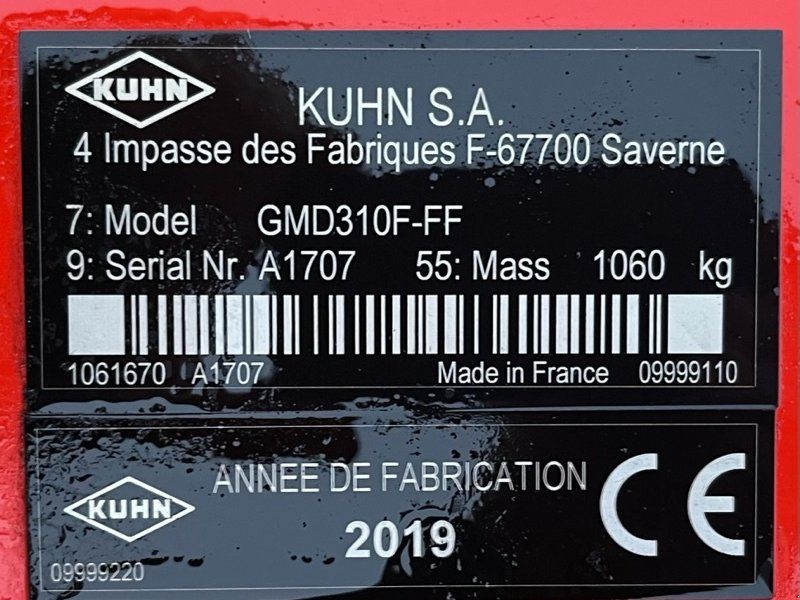 Kuhn GMD 310F-FF