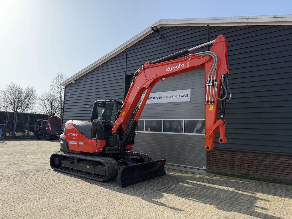 Kubota KX085-5 rupsgraafmachine NIEUW