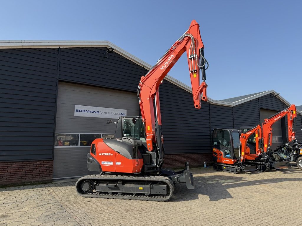 Kubota KX085-5 rupsgraafmachine NIEUW