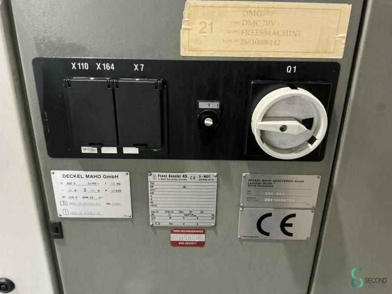 Milling machines Deckel MAHO DMC 70V 1999