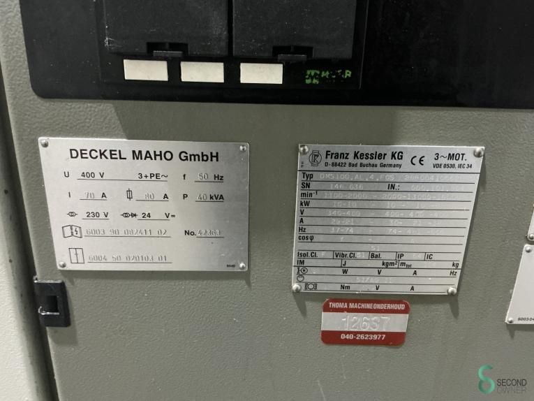 Freesmachines universeel Deckel MAHO DMC 70V 1999