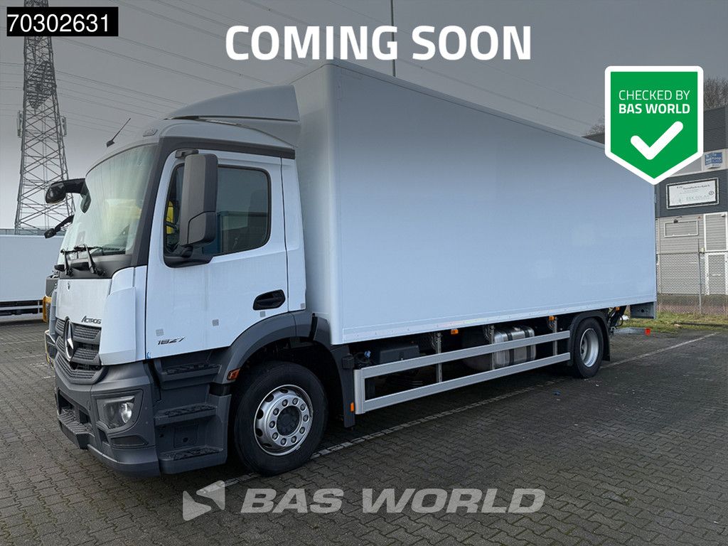 Mercedes Actros 1827 4X2 NEW! 18tonner 7550mm Koffer 2000kg Ladebordwand automatic Euro 6
