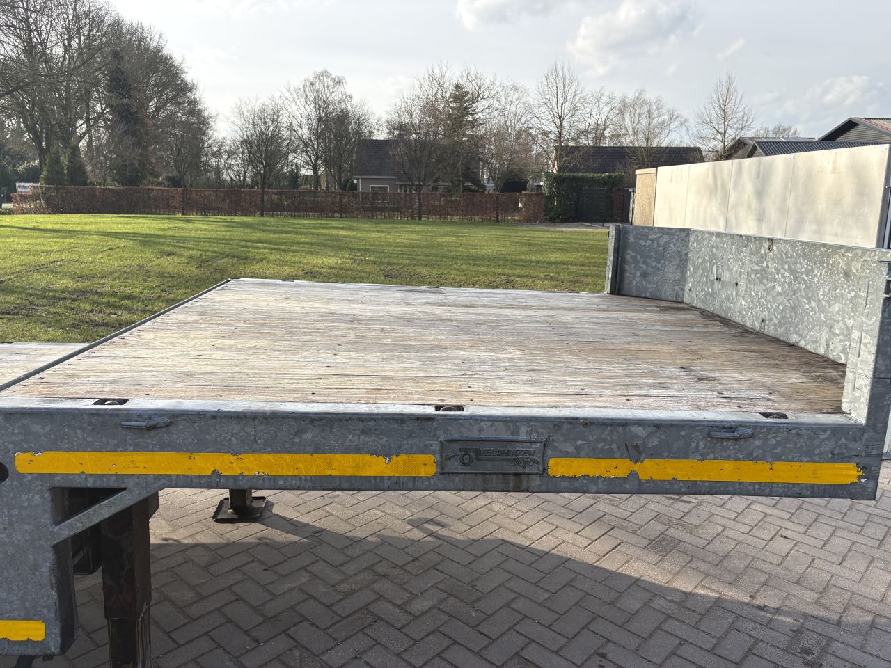 CE oplegger 17 TON semi dieplader veldhuizen