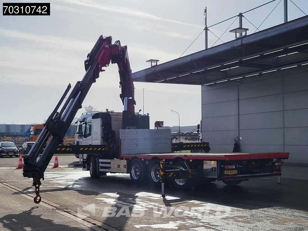 Volvo FM 540 8X4 NL-truck HMF 6020 K Crane 8 extension Lift+steering axle Automatic Euro 6