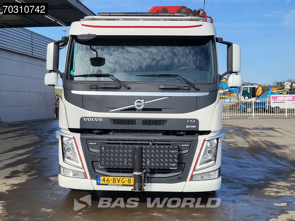 Volvo FM 540 8X4 NL-truck HMF 6020 K Crane 8 extension Lift+steering axle Automatic Euro 6