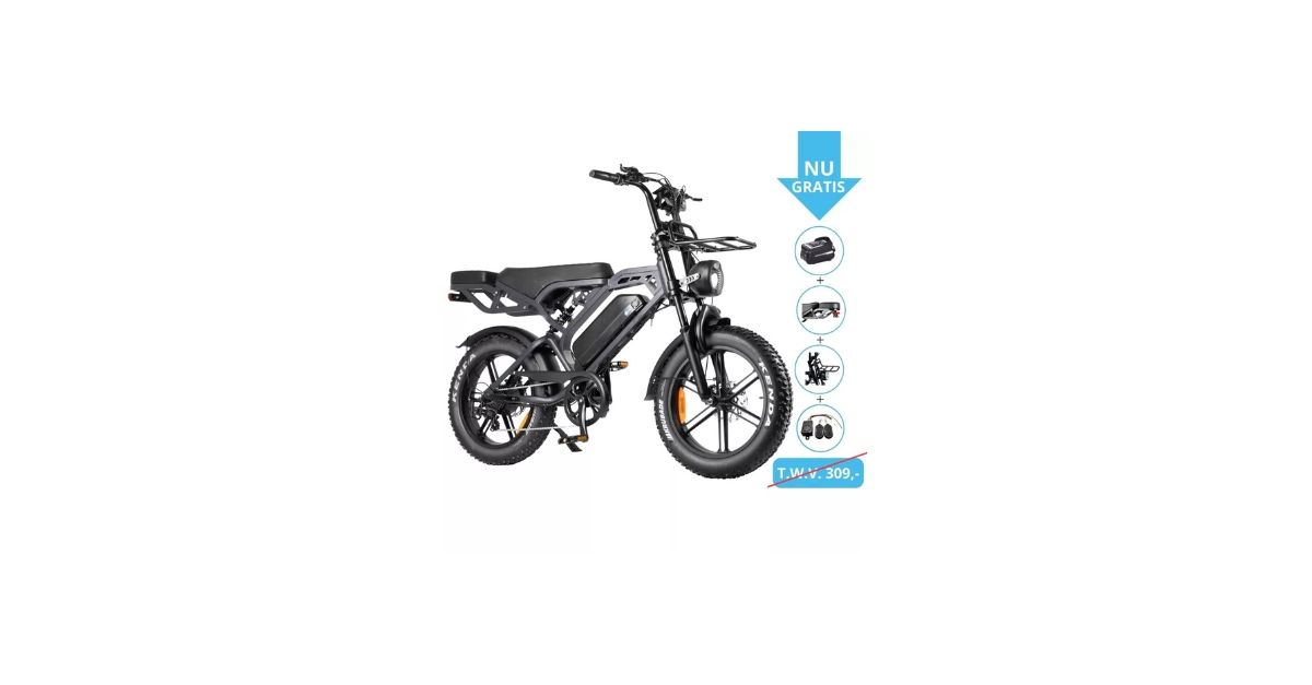 FATBIKE V20PRO S20PRO OUXI V8 250W LEGAAL FATBIKE GOEDKOOP !