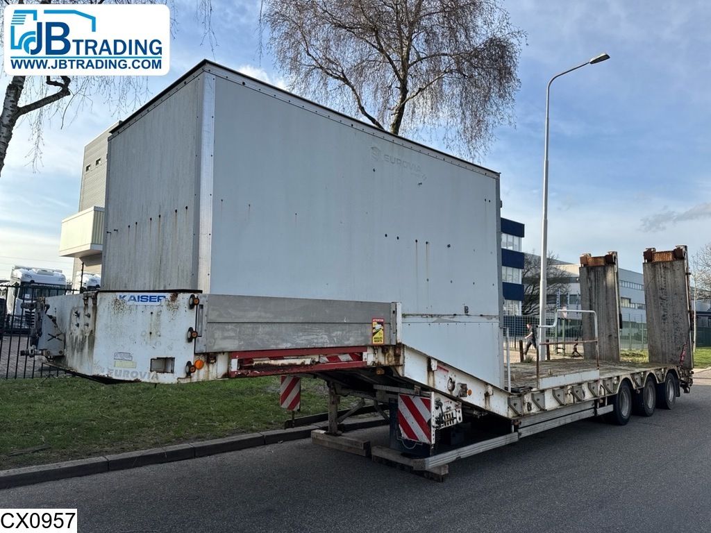 Kaiser Lowbed 57.000 kg, 255cm + 2x 22cm