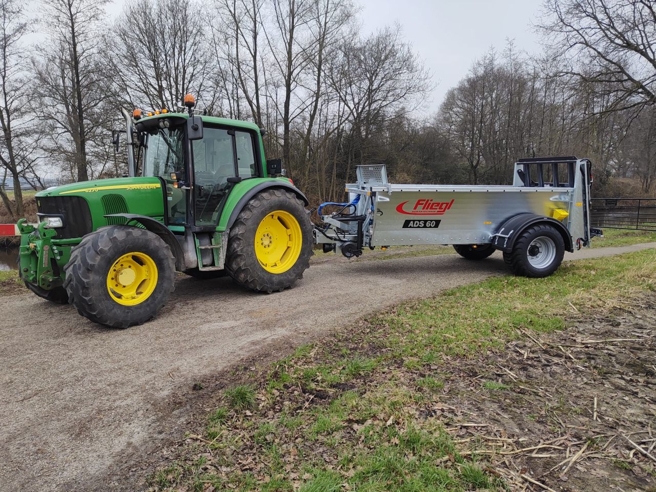 Fliegl ADS60 schuifstrooier tebbe heywang joskin strautmann