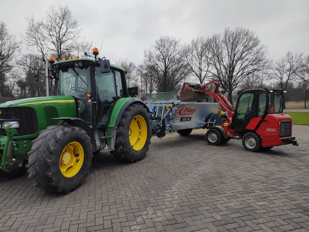 Fliegl ADS60 schuifstrooier tebbe heywang joskin strautmann