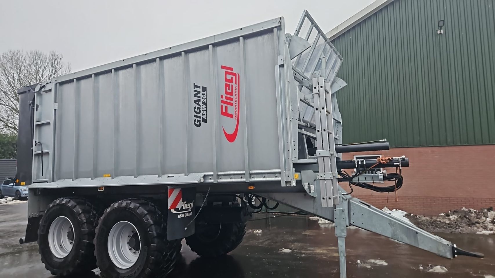 Fliegl ASW261 schuifwagen kaweco strautmann Schuitemaker vgm