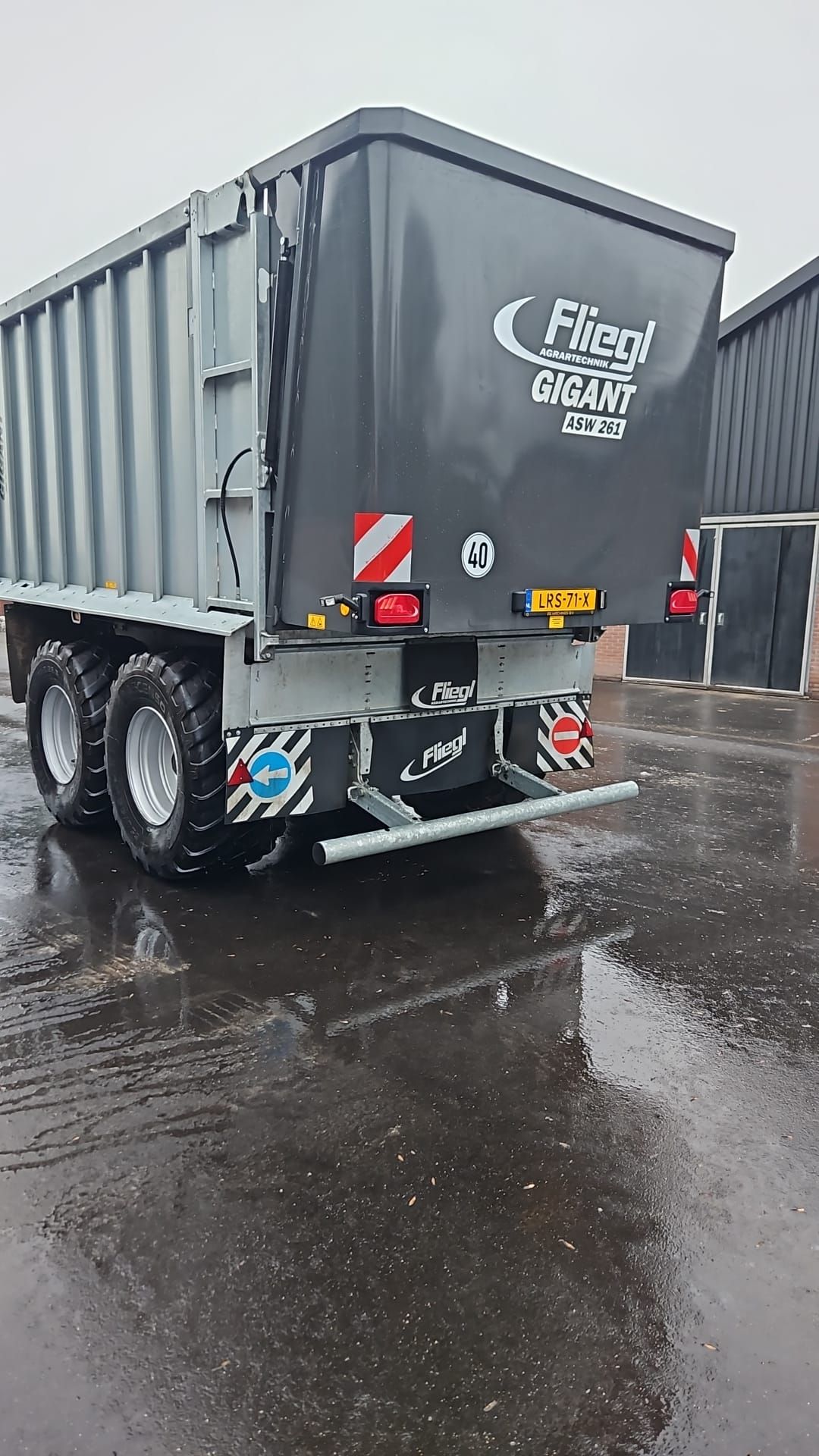 Fliegl ASW261 schuifwagen kaweco strautmann Schuitemaker vgm