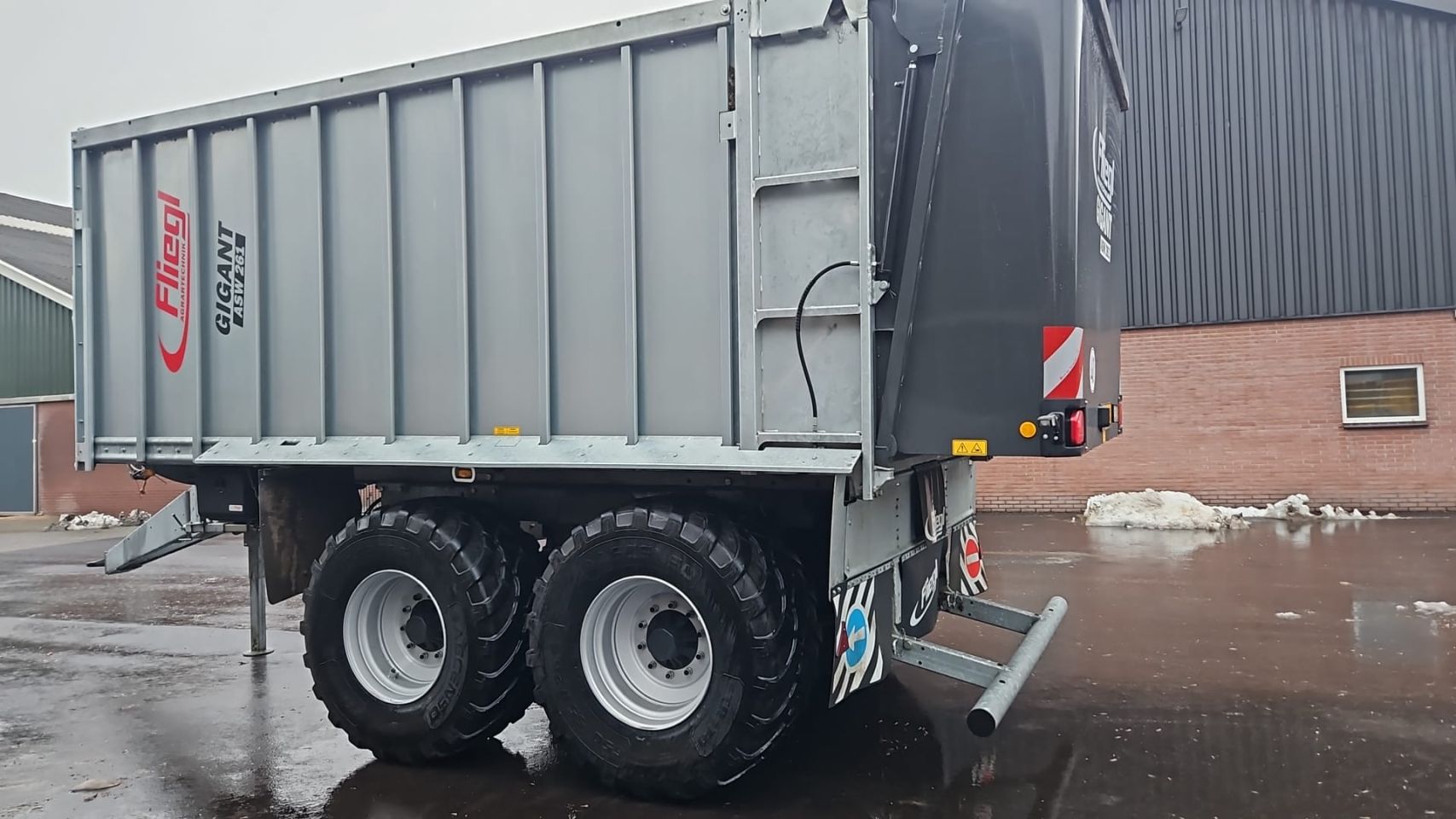 Fliegl ASW261 schuifwagen kaweco strautmann Schuitemaker vgm