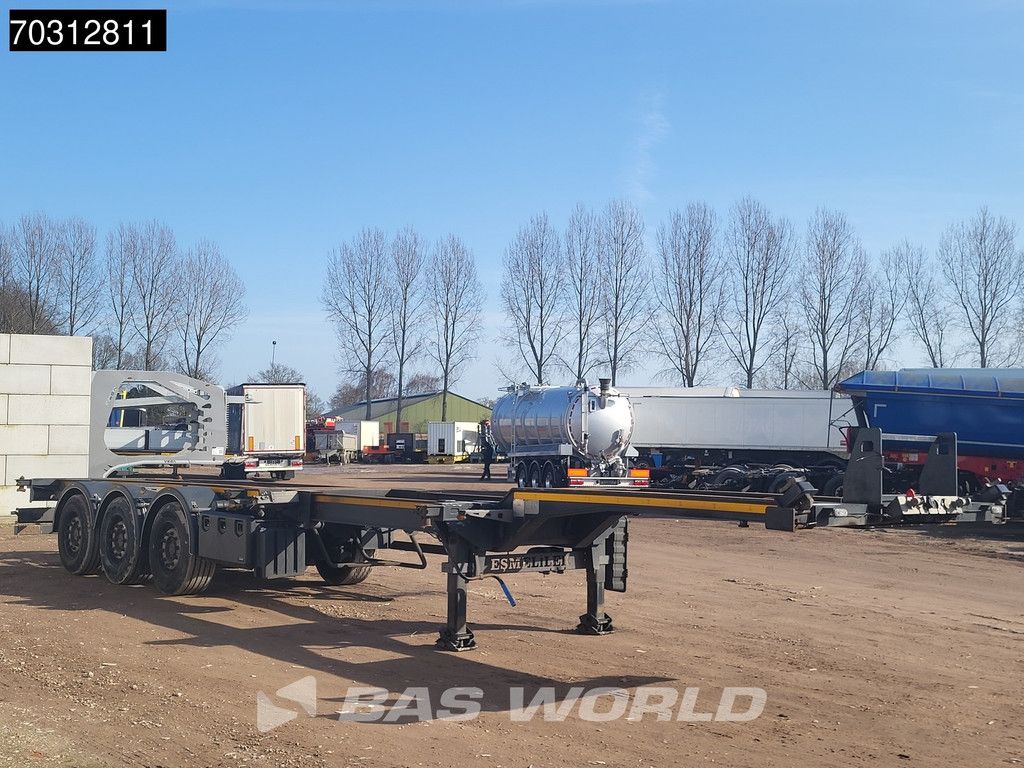 Esmeliler ASD TUV 02/27 Lifting Axle 20ft, 30ft, 40ft 45ft