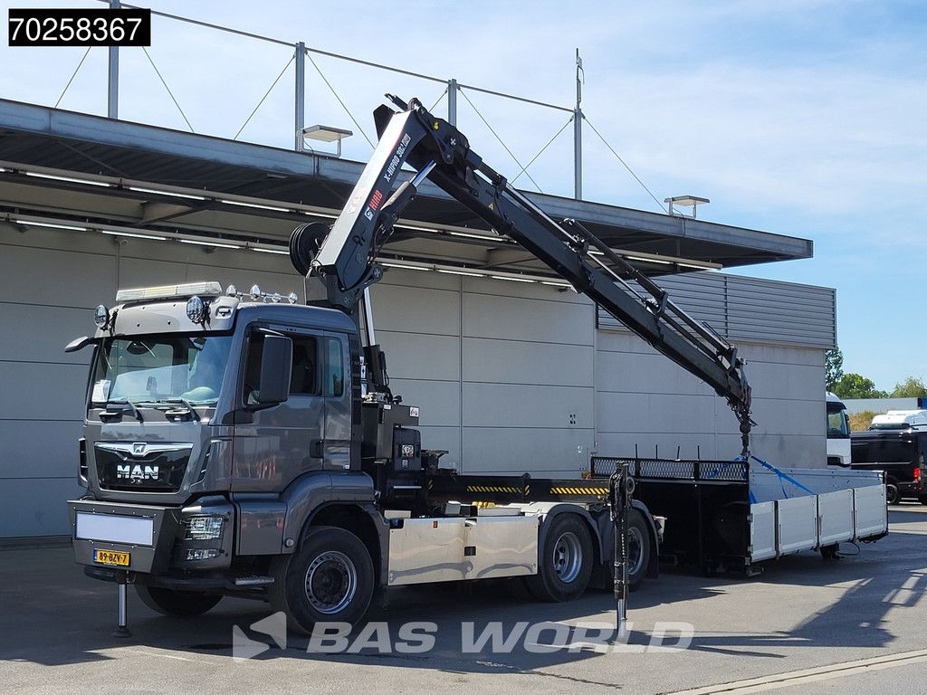 MAN TGS 26.500 6X2 Prepared NL-Truck NEW APK HIAB X-HIPRO 302 E-6 Crane Kran Fifth wheel