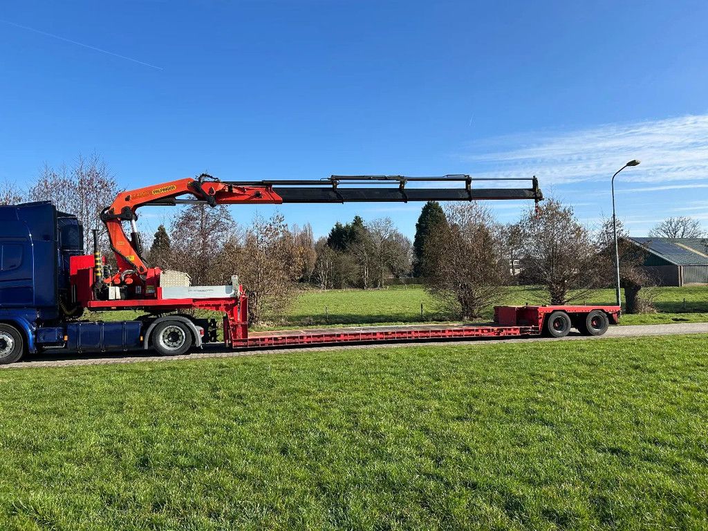 Lako | SPECIAL TRAILER | PALFINGER 42502 | FULL STEERING | 14050 MM BED |