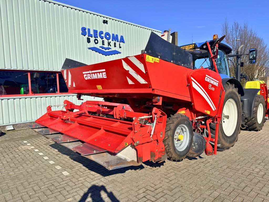 Grimme GL420 Pootmachine + RT300 Frontfrees