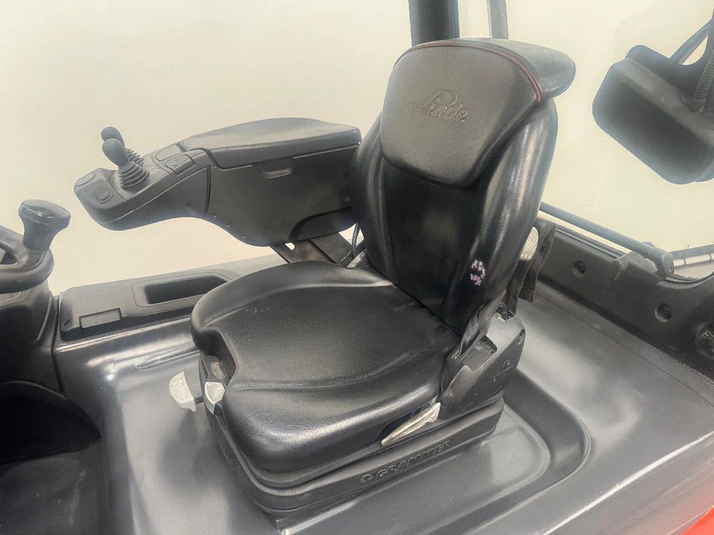 Linde 387 E 25 L-01. Inclusief nieuwe accu