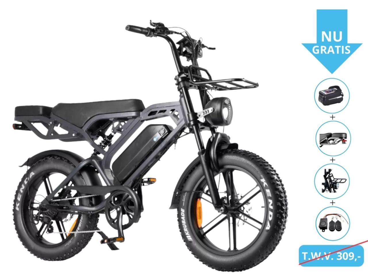 FATBIKE V20PRO S20PRO OUXI V8 250W LEGAAL FATBIKE GOEDKOOP !