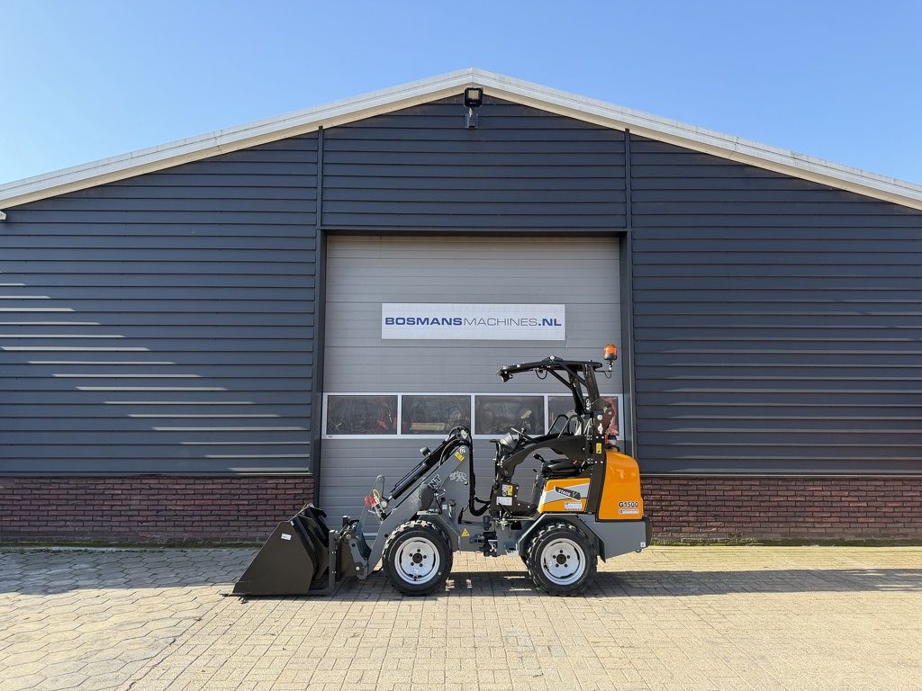 Giant G1500 minishovel NIEUW met klapdak