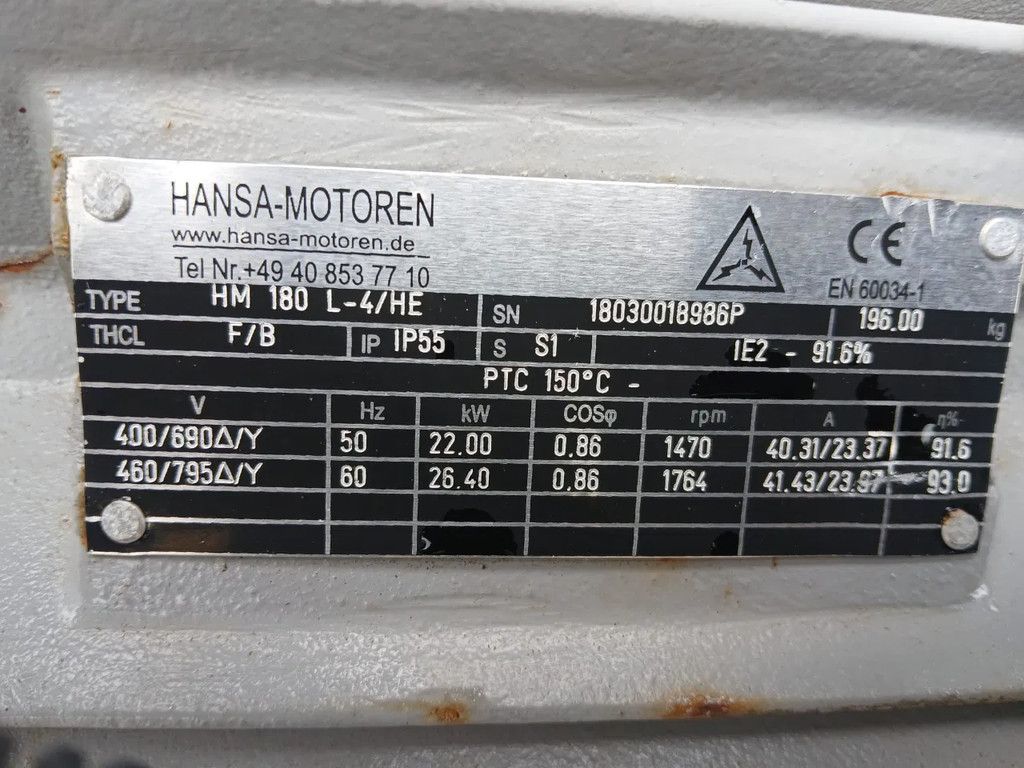 BBA BA150E D285 with 400V