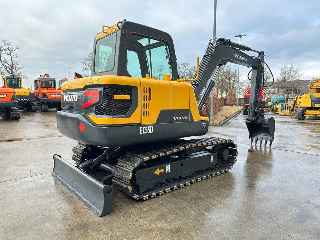 Crawler excavator Volvo EC55D Diesel 36.5kW 2017