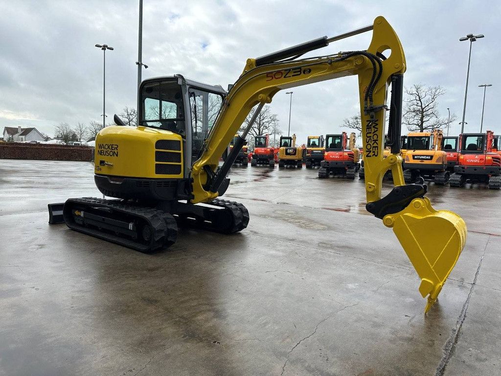 Wacker Neuson 50Z3 Diesel 28.6kW Tracked Excavator 2014