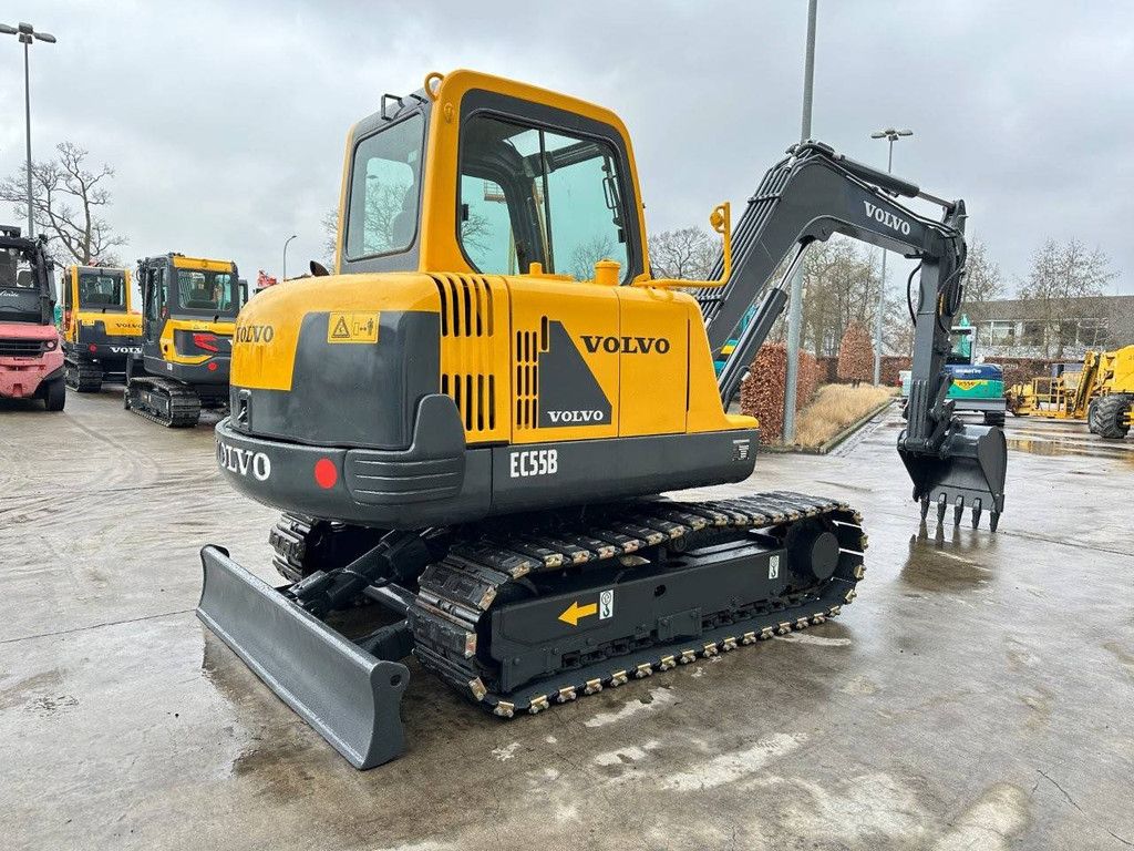 Crawler excavator Volvo EC55B Diesel 37kW 2009