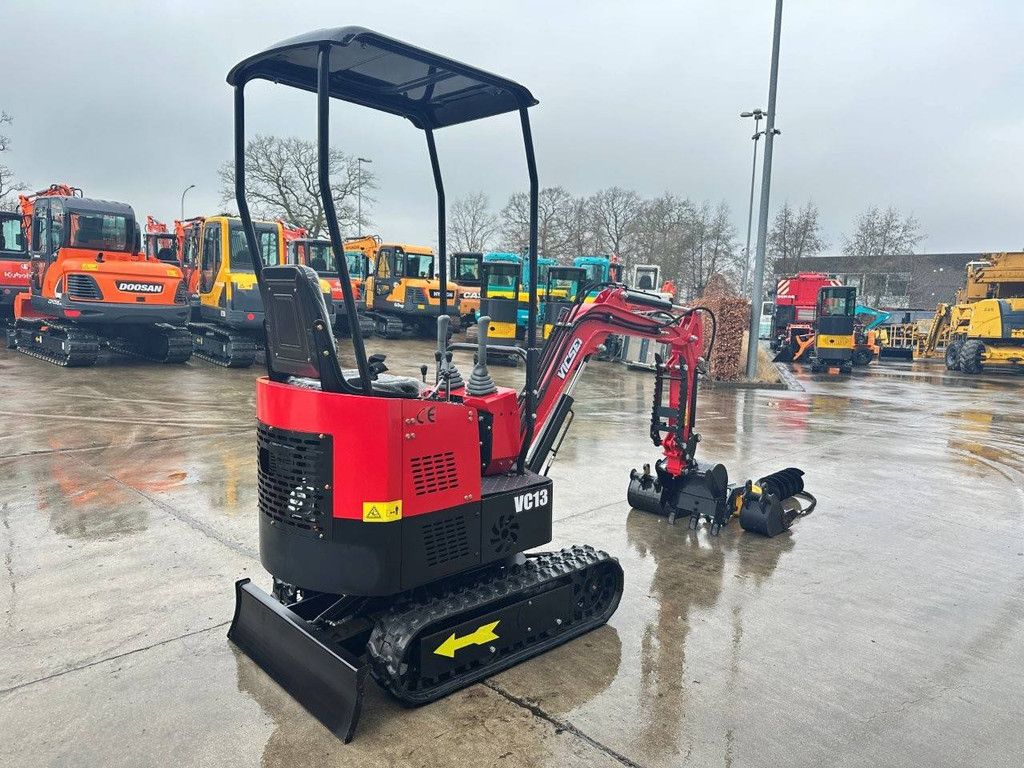 Minigraver VICSEC VC13-R Benzine 13.5pk 2025 Nieuw