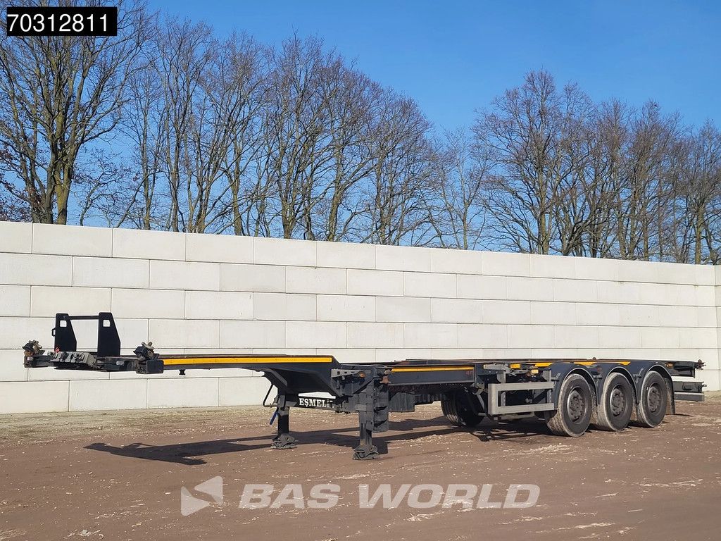 Esmeliler ASD TUV 02/27 Lifting Axle 20ft, 30ft, 40ft 45ft