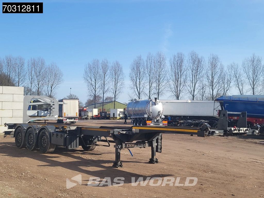 Esmeliler ASD TUV 02/27 Lifting Axle 20ft, 30ft, 40ft 45ft