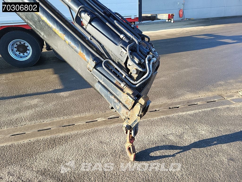 Scania R R520 6X2 HMF 3220-K7 Kran Crane Lift+steering axle Air suspension retarder Euro 6