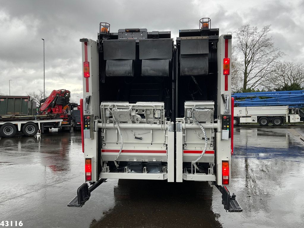 Volvo FE 350 Euro 6 NORBA MF 300 22m³, 2 compartimenten