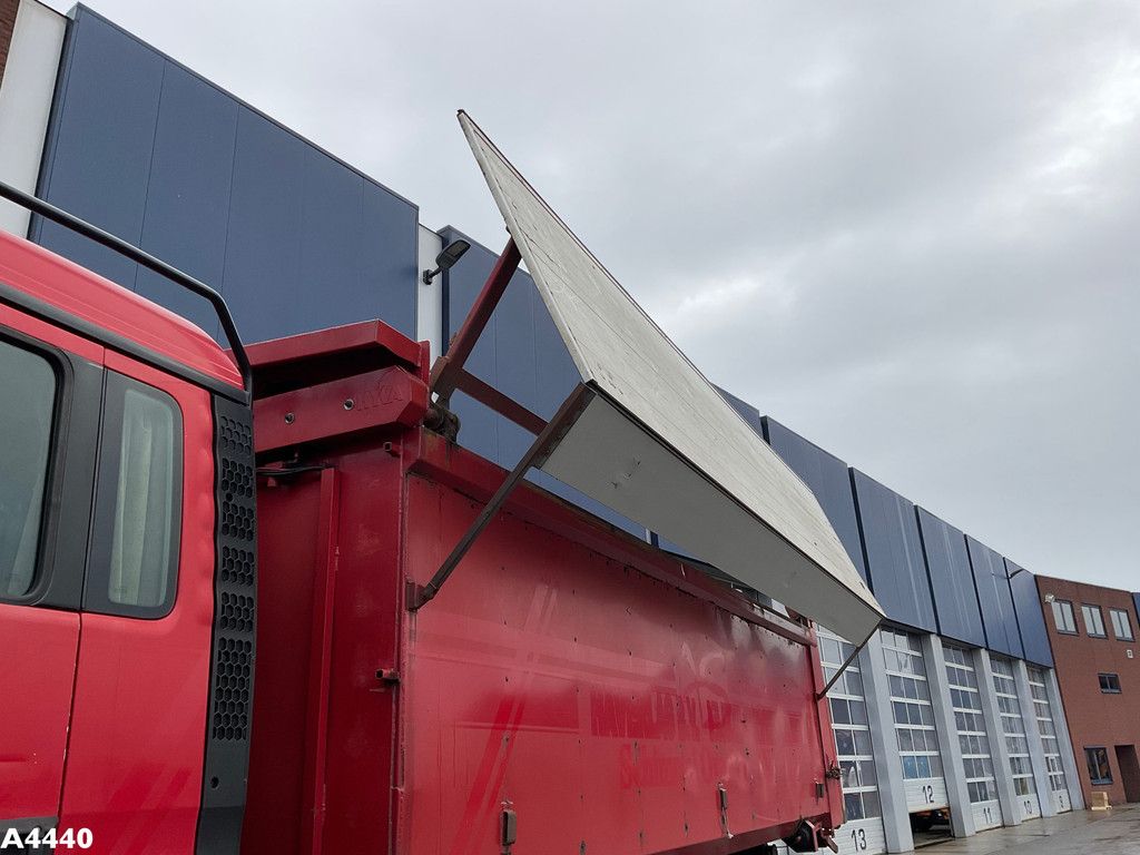 Container 25 m³ met milieukleppen