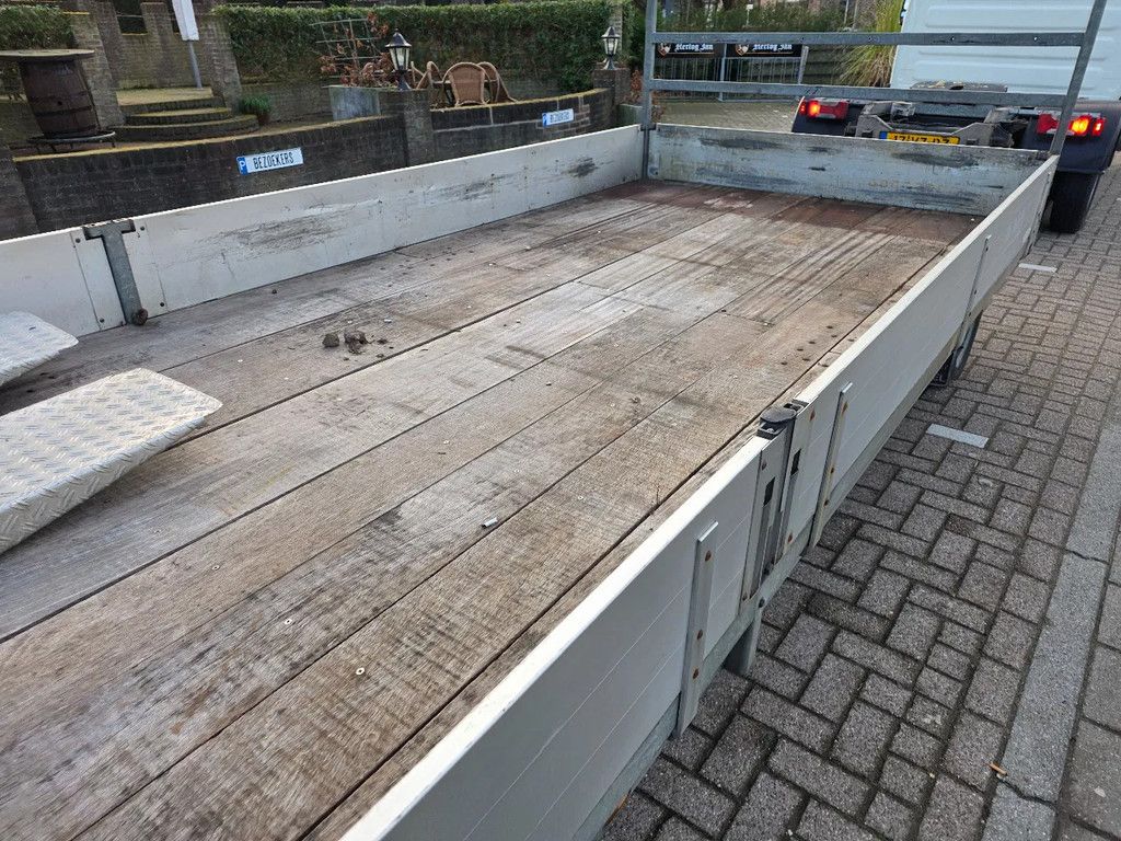 Hulco Schamelwagen 6m aanhanger Plateau