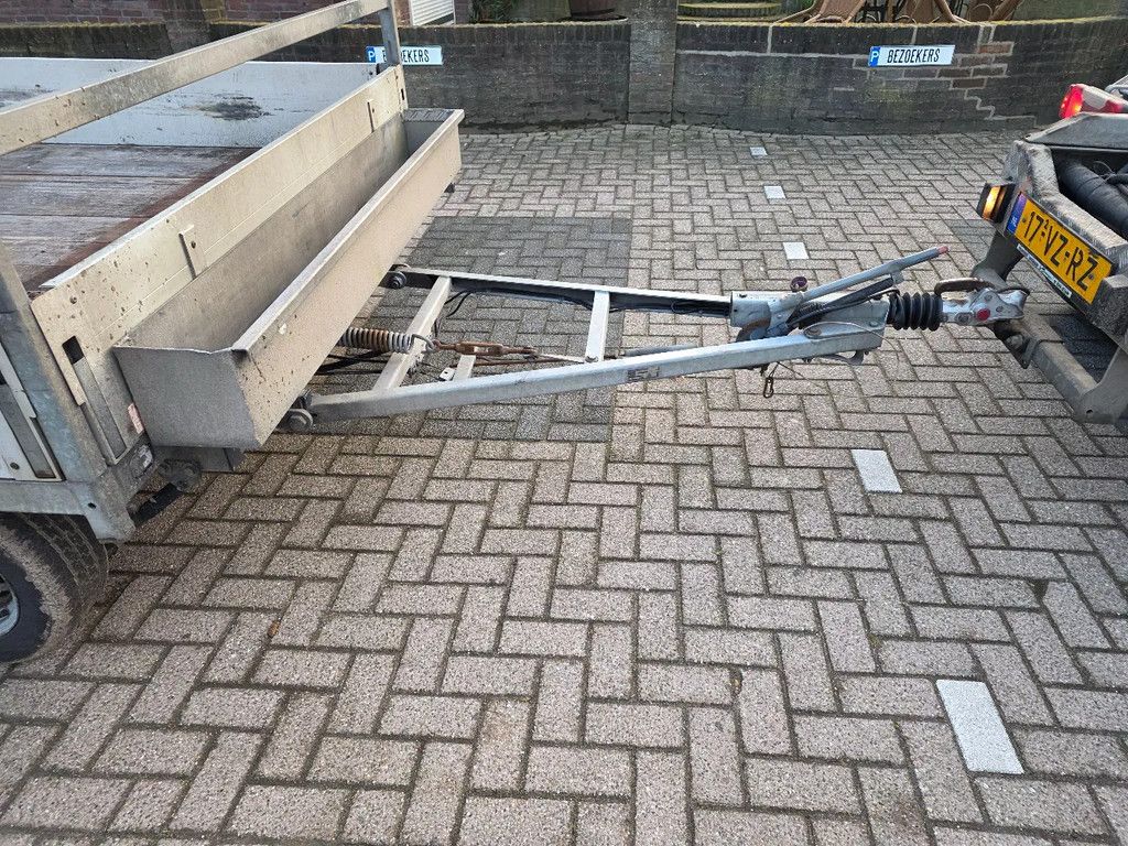 Hulco Schamelwagen 6m aanhanger Plateau