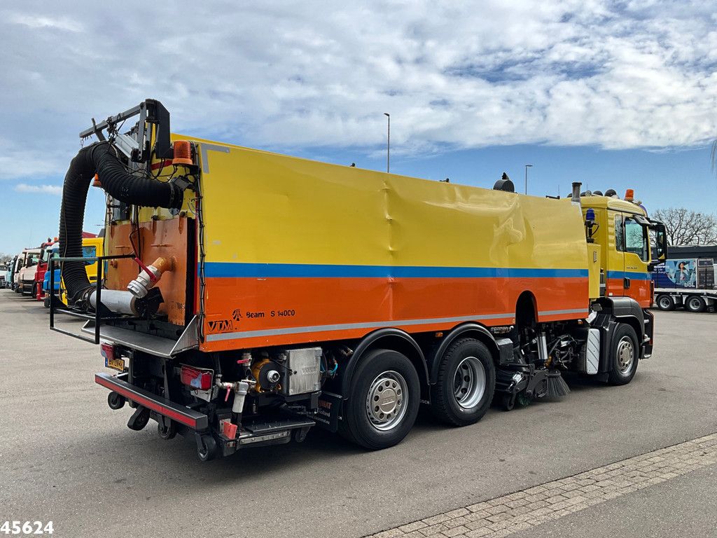 Man TGS 26.320 Beam S14000 Wegdekreiniger