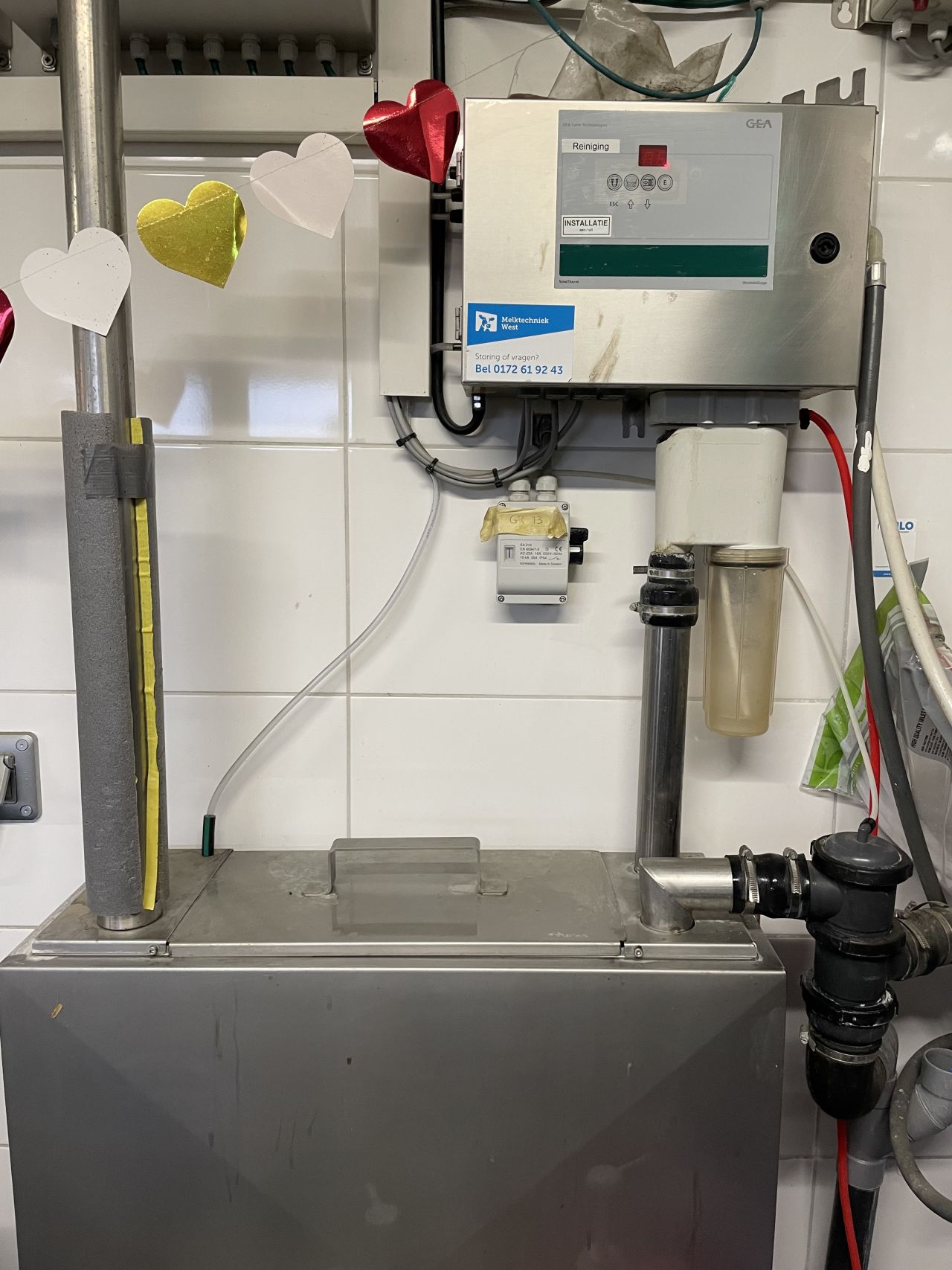 Westfalia / GEA melkstal voor geiten en schapen