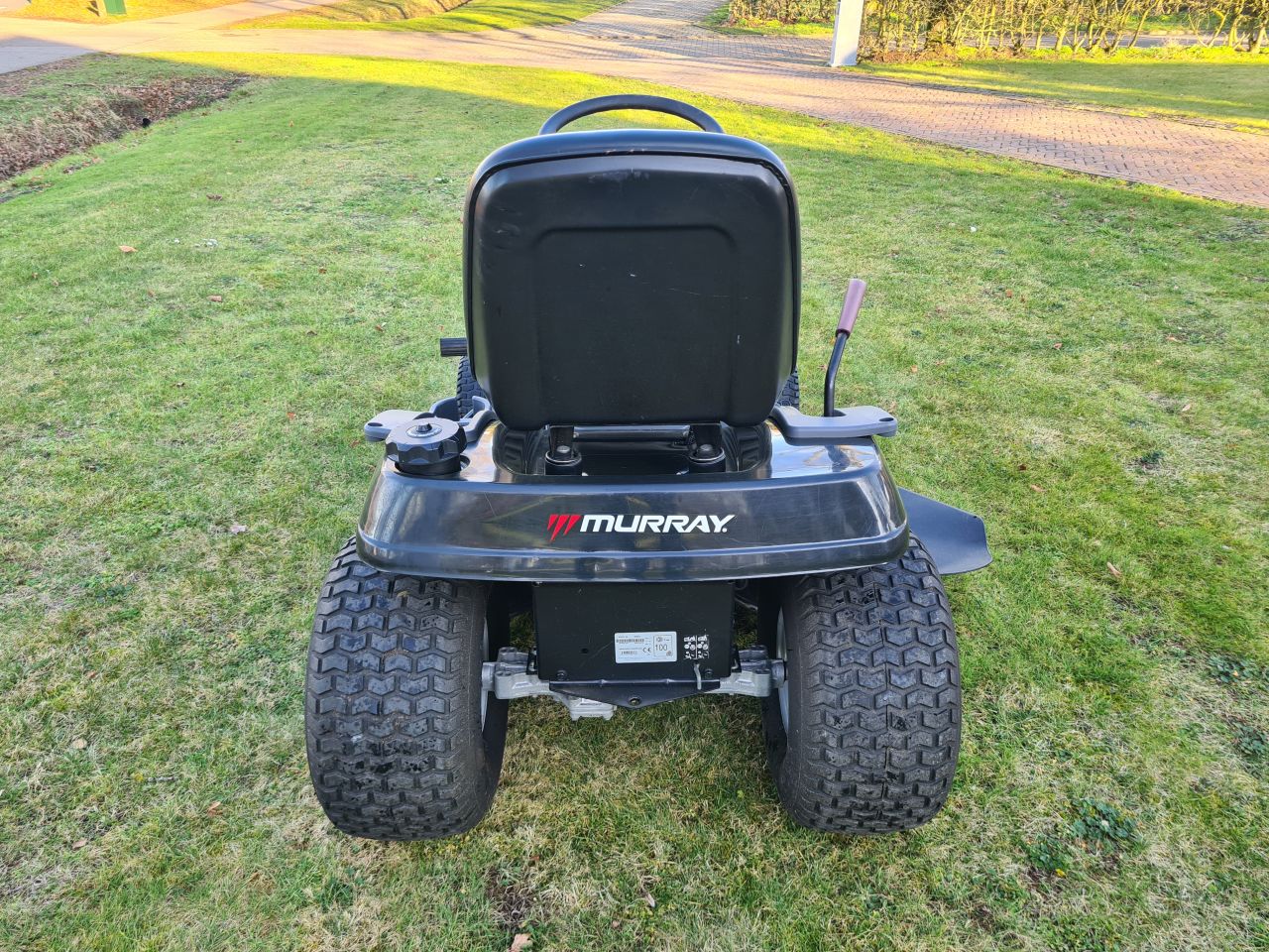 Murray zitmaaier zijlosser mulch hydrostaat 117 cm maaidek.